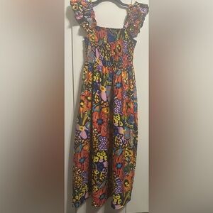 Live 4 Truth Floral Flutter Sleeves Maxi Dress size S